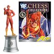 DC Superhero Flash White Bishop Chess Piece and Magazine